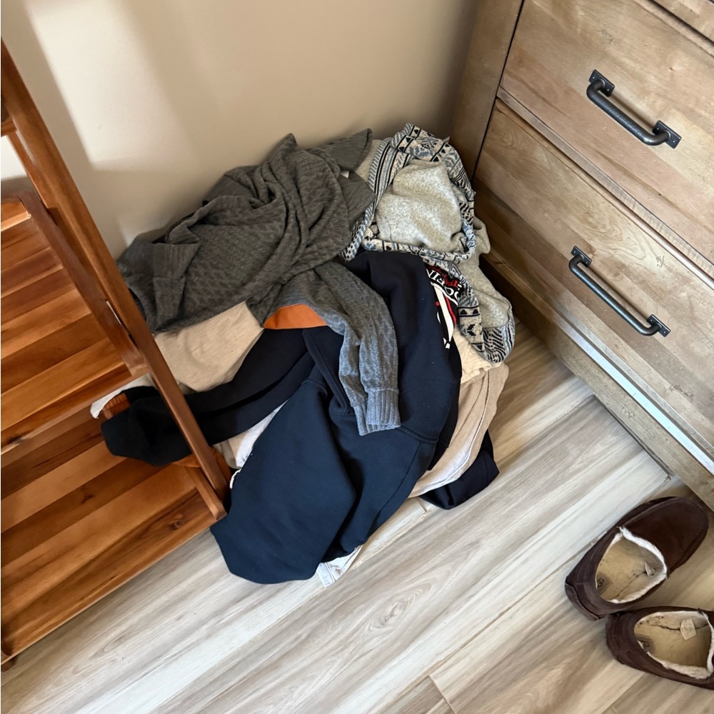 Bunch of clothes!